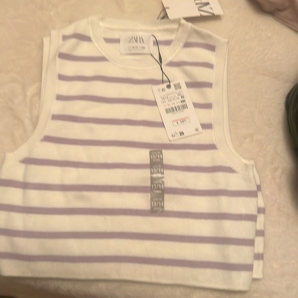 Girl sweater tank